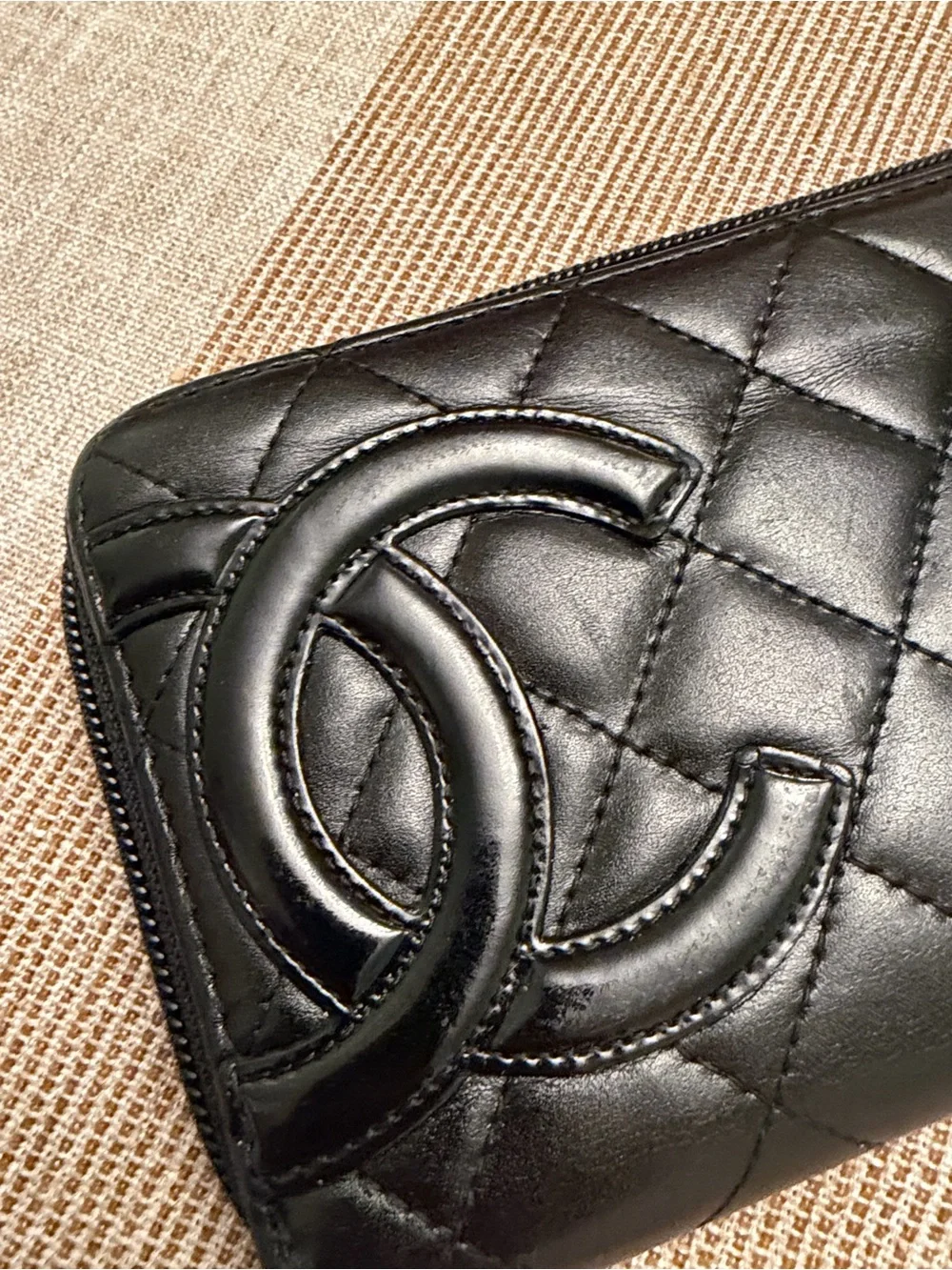 Chanel Cambon and Chanel Zippy Wallet Bundle